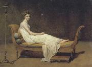 Jacques-Louis David Portrait of Juliette Recamier (mk02) oil painting reproduction